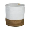 Eglo 426501 - Dekorativna korpa TOYAMA 40x35 cm bela/bež