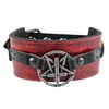 Zapestnica Pentagram Cross - rdeča - LSF1 58