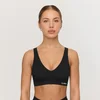 GymBeam Grudnjak Comfy Seamless Black M