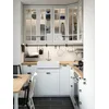 METOD / MAXIMERA Podni element s 3 fioke, bela/Stensund bela, 60x60 cm