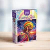 Yazz Puzzle YAZZ Kvadratna sestavljanka Muha z rožami 1023 kosov
