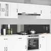 Kuhinjski zid 2 pcs Tamno siva 120 x 40 cm