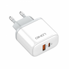 Kucni punjac LDNIO A2526C Fast 3A/45W PD+QC4.0 Type C-Type C beli