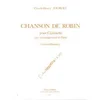 JOUBERT:CHANSON DE ROBIN CLARINETTE ET PIANO