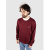 Element Icon Embroidery Sweater zinfandel