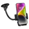 Auto drzac za telefon za vetrobran crni