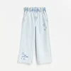 Reserved - Wide leg farmerke s vezom