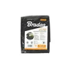 Bradas Netkana zastirna tkanina Bradas črna, 1,6 x 5 m, 50 g/m2