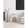 Atelier del Sofa Tabure 51x45x46cm, Krem