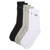 PUMA Crew Sock 3P, White/Grey/Black