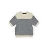 VERO MODA Pulover VMRiver mornarska/off-bela