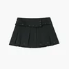 Cropp - Plisirana mini suknja - CRNO