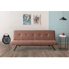Atelier del Sofa Trosed na razvlačenje Zola Braon