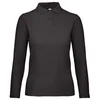 MAJICA DUGI RUKAVI POLO B&C ID.001 LSL/WOMEN 180G CRNA 2XL
