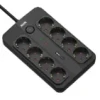 Produžni kabl sa prenaponskom zaštitom sa 8 utičnica MAX MPS-908SB-3M/3m/USB port