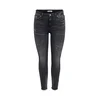 ONLY Kavbojke ONLWauw črn denim