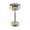 Brilliant - LED prigušiva punjiva dodirna stona lampa RAZOR LED/2,5W/5V 2700K IP44 siva
