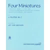 LEEUWEN:FOR MINIATURES FLUTE QUARTET