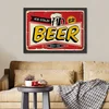 Wallity Uramljena slika Ice Cold Beer 2, 40x55 cm