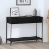 Konzolna stolica Ostalo Crni hrast 100 x 34.5 x 75 cm