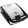 Tefal Snack Collection 4-er Set SW854D | Kombigerät | Inklusive 4 antihaftbeschichter Plattensets | Spülmaschinengeeignet | Panini, Waffeln, Sandwich, süße Küchlein | 700W |Schwarz/Edelstahl