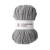 Atmowood cotton 5 mm - temno siv