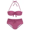 BUFFALO Bikini rdeče vijolična