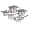 Berlinger Haus Set posuđa Silver Jewellery Collection BH-6660W, 10 komada, Srebrni