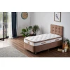 Hanah home Krevet Latte 80x38x180cm Crni