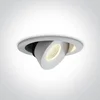 UGRADBENA SVJETILJKA LED/12W/3000K/1100lm/36°/350mA BIJELA