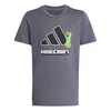 Adidas Majica za dečake J Mc Tr Tee KD6874, Kratki rukav, Siva