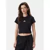ADIDAS SPORTSWEAR Majica črna/bela