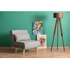 Atelier del Sofa Fotelja Folde Svetlosiva