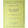 LONDEIX: DE LA JUSTESSE DINTONATION NOTE