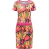 Ragwear Poletna obleka Baomi Tropic Youmodo rumena/oranžna/roza/črna