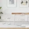 Sklopiva stolica 2 pcs Bijeli 48 x 43,5 x 81 cm Lažna koža