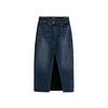 Desigual Jeans krilo Twisted 25WWFD03 Mornarsko modra Regular Fit