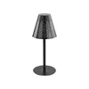 Emos GRACE LED stolna lampa, punjiva, crna, 4.2W, 4000K, IP44, 350mm