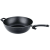 Wok ADAMANT 32 cm, črna, aluminij, Fissler
