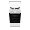 GORENJE Električni šporet GE5A21WH, 4 ringle, Konvencionalna rerna, Beli