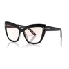 TOM FORD Ženske naočare za sunce Johannes, Fotohromatske, 0FT0745 01Z58, Crne