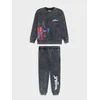 Sinsay - Komplet sa pamukom: crewneck dukserica i jogger pantalone sa printom Spider-Man - crno