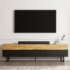 Hanah Home TV Komoda Sign, 180x49x37cm, Crna