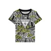 Guess Majica N6RI04 K8HM4 Pisana Regular Fit