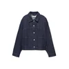 Pull&Bear Prehodna jakna temno modra