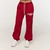 GymBeam Women‘s Varsity Joggers Red