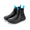 Otroški škornji barefoot Chelsea VICTORY Mini Black & Blue