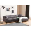 Atelier del Sofa Ugaona garnitura Petra 145x69x87cm Antracit