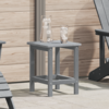 Bocni stol Svijetlo siva 38 x 38 x 46 cm Polietilen