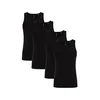 WE Fashion Spodnja majica črna